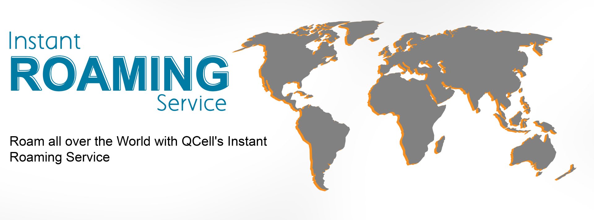 Qcell instantly roam with other countries