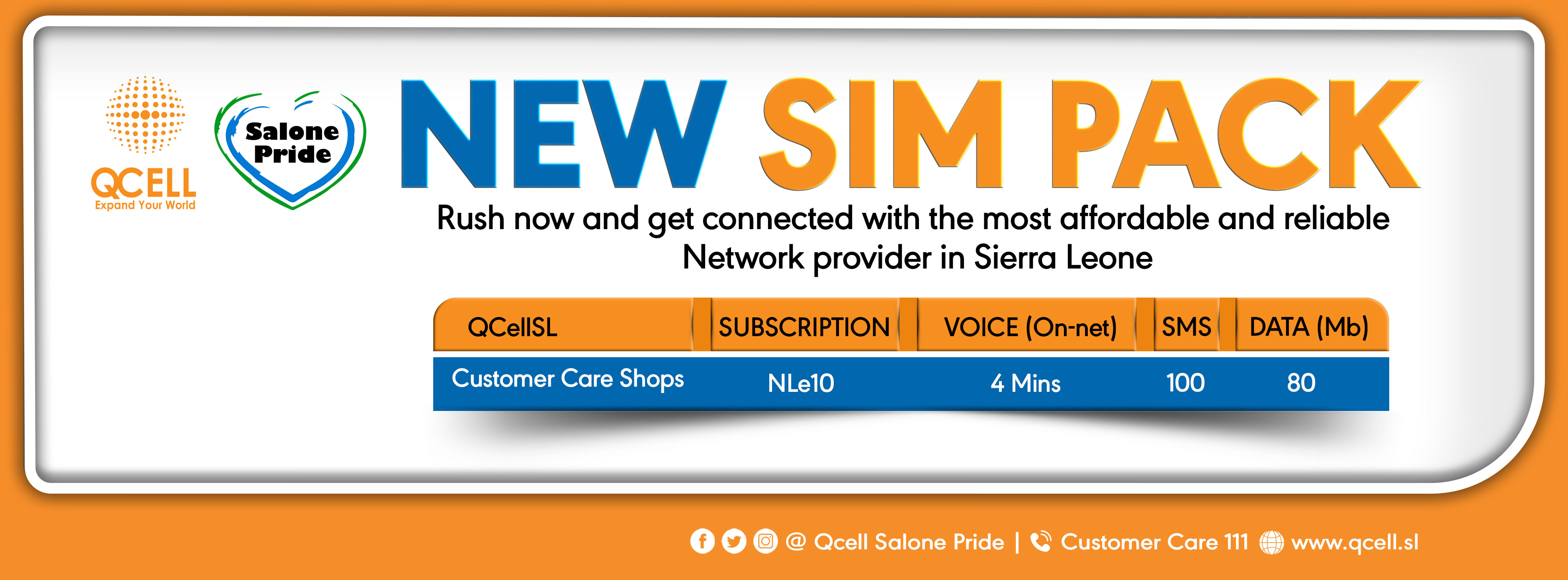 New Sim Package